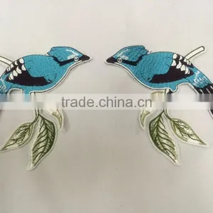 Manufacturer Machine Make Felt Embroidery Bird Animal Patch thumbnail-1