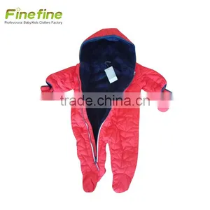 Newborn Baby Clothes Romper Winter Baby Romper thumbnail-2