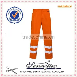 OEM High Visibility Work Pants Reflective Safety Workwear thumbnail-4