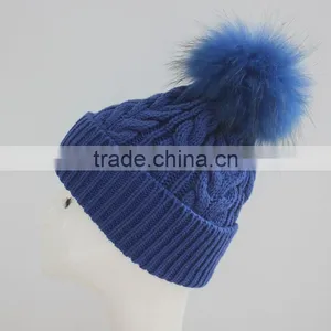 Myfur Walmart Certification Top Ball Adult Fur Russian Hat thumbnail-1