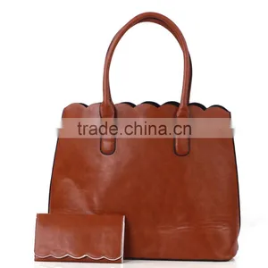 Wholesale Fashion Monogrammed Scalloped Purse thumbnail-5