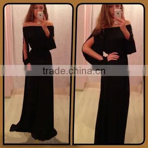 2016 Wholesale Maxi Dress Ladies Long Evening Party Wear Gown thumbnail-1