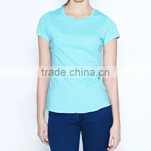 Basic Blank Cotton T-shirt for Women thumbnail-4