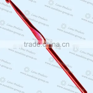 High Quality Colorful Electoplating Aluminum Crochet Hook thumbnail-3