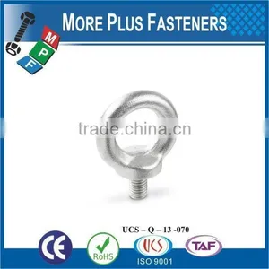 Made in Taiwan High Quality Hot-dip Galvanizing Lifting Eye Bolt thumbnail-1