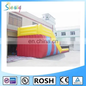 SUNWAY PVC Tarpaulin Inflatable Slope For Zorbing Ball With CE Approved thumbnail-4