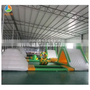 2016 Inflatable Water Games Amusement Park Combo/ Inflatable Fun City for Sale thumbnail-4