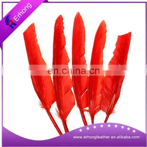 Different Color for Choice of the Dyed Natural Turkey Feather Decoration thumbnail-1
