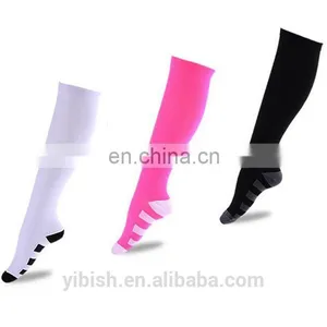 Compression Sports Socks - Black - For Running, Cycling, Triathlon#YLW-16 thumbnail-1