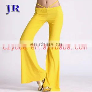 Crystal Cotton Practice Belly Dancing Pants K-4005# thumbnail-1