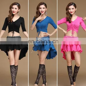 T-5180 Fashion Modal and Milk Silk Belly Dance Wear thumbnail-5