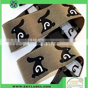 High Quality Cheap Custom Jacquard Woven Ribbon thumbnail-2