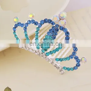 New Children's Stereo Crown Wholesale Fashion Children Crowns and Tiaras Jewelry thumbnail-3