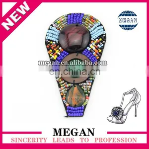 2014 Wholesale Latest Handmade Leather Shoe Strap Accessories thumbnail-1
