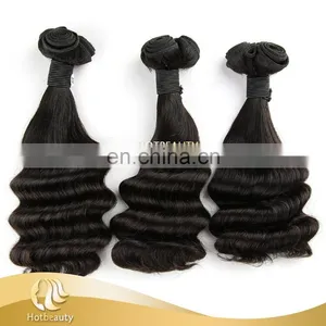 Brazilian Ocean Wave Narural Black Human Curly Hair thumbnail-3