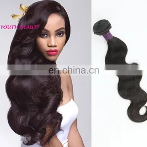 Youth Beauty Hair 2017 Best Saling 9A Filipino Virgin Human Hair Weaving in Body Wave Raw Unprocessed thumbnail-1