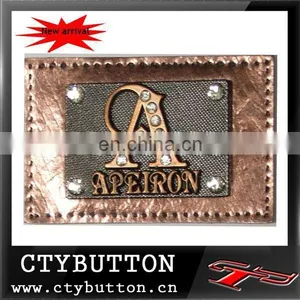 2015 Latest Arrival Custom Metal Plate for Handbags thumbnail-1