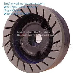 Resin Wheels for Glass Straight Edging Machine and Beveling Miya@moresuperhard.com thumbnail-1