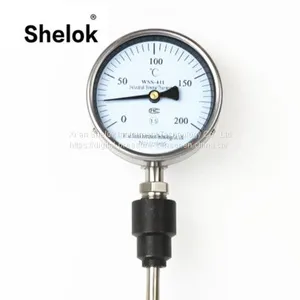 Industry Axial Bimetallic Bi-metal Thermometer thumbnail-1