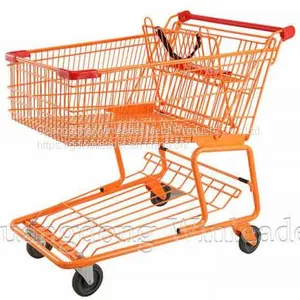 ​YLD-CT180-2FB Canadian Shopping Trolley thumbnail-1