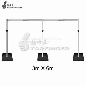 3m x 6m Pipe And Drape Stage Backdrop Stand For Sale thumbnail-1