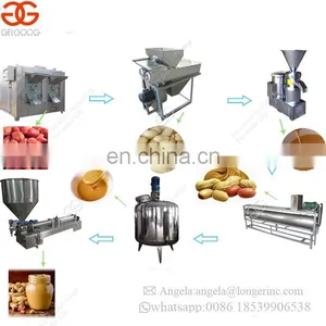 Factory Price Automatic Tomato Jam Grinding Making Sesame Butter Production Line Groundnuts Paste Machine thumbnail-3
