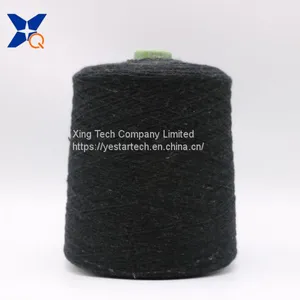 Black Nm26/2plies 15% Stainless Steel Staple Fiber Blended With 85% Bulky Acrylic Conductive Yarn for Phone Touchscreen Gloves-XT11454 thumbnail-1