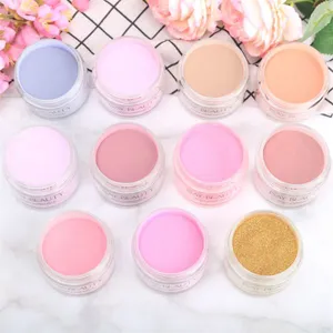 2019 1000 Colors No UV Light Cure Nails Dip Powder Strong and Durable Long Lasting Nail Dip Powder thumbnail-4