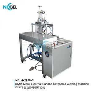 NBL-N2700 Semi Automatic Mask Production Line Nobel Face Mask Machine Line Mask Making Machine Manufacturer thumbnail-2