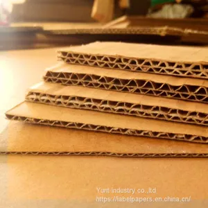 Flute Brown Corrugated Paper Board thumbnail-1