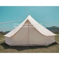 5m Canvas Bell Tent Custom Canvas Bell Tent Large Camping Tents Cotton Canvas Tent Supplier thumbnail-2