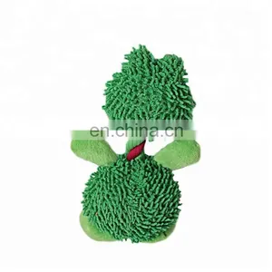 Made in China Green Plush Frog Dog Pet Toy thumbnail-5