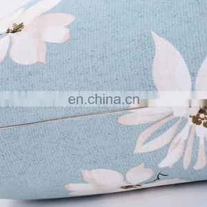 Decorative Throw Pillow Cover Flowers Printed Pillowcases Cushion Cover for Couch/Bed/Sofa Farmhouse thumbnail-5