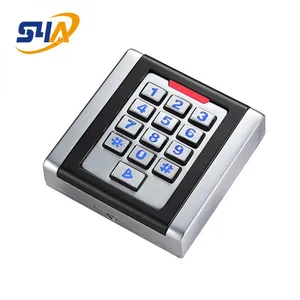 Metal Standalone Access Control Support EM or MF Card Access Keyboard thumbnail-1