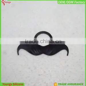Promotion Identification Silicone Beard Wine Glass Marker/Wine Glass Charms/Plastic Glass Clip thumbnail-2