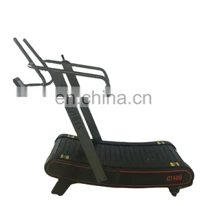 Gym Fitness Equipment Without Motor With Resistance Bar Curved Treadmill & Air Runner Machine Burn More Calories Treadmills thumbnail-2