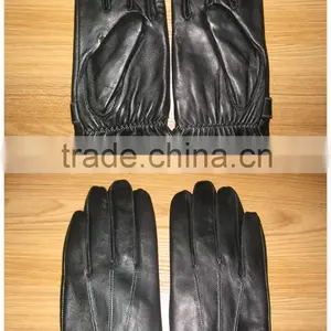 China Manufacturer Fashionable 100% Natural Sheepskin Leather Gloves Colorful thumbnail-4