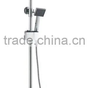 Modern Style Wall Mounted Rain Bath Bathroom Square Shape Shower Set thumbnail-1