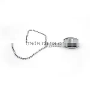 Brass Sink Plug With Chain thumbnail-1