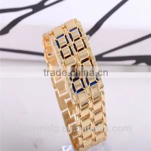 Red Led Watch Iron Samurai Watch, Led Samurai Watch, Iron Led Samurai Watch thumbnail-1
