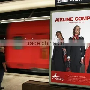 610g Glossy Backlit PVC Flex Banner With Laminated thumbnail-6