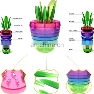 Best Selling 10 in 1 Fruit Vegetable Plant Slicer Cutter thumbnail-4
