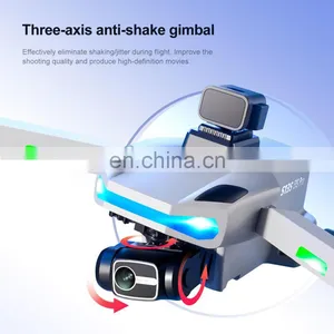 2022 Drone 3000mAh Battery 5g Brushless GPS PTZ Obstacle Avoidance 1500m Dual Camera 4K HD One Click Return Drones thumbnail-3