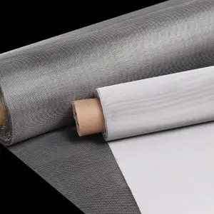 1.5m Wide Stainless Steel Wire Mesh Chemical Fiber Net 168 316 Diamond Net Anti-mosquito Net thumbnail-3