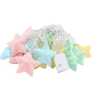 Wedding Star Lights Star String Light 10Ft 50 LED Star Fairy Lights Battery Operated Waterproof Indoor Outdoor Twinkle Christmas thumbnail-1