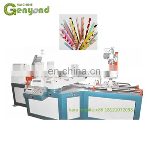 Facttory Paper Straw Production Line Processing Plant Spiral Paper Core Tube Maker Making Machine thumbnail-2