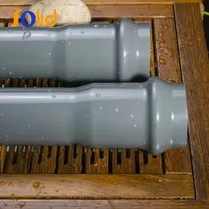 DIN Standard Good Quality PVC Pressure Pipe Tube for Water Supply PVC Pipe Drinking Water thumbnail-1