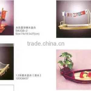 Bamboo SASIMI Plate ,PRINT LOGO thumbnail-1