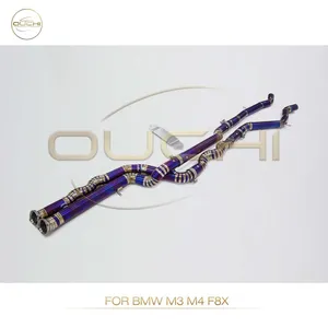 for BMW E92 M3/M2 G87/M3 M4 F8X/M3 M4 G80 G82 Titanium Mid Pipe Exhaust System Center Section Lightweight Race Upgrade Deeper Sport Sound thumbnail-2