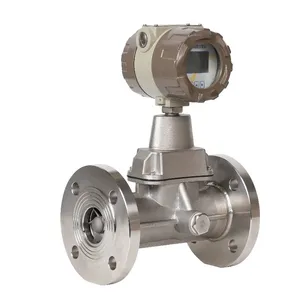 High Accuracy Digital SS304 4-20mA Gas Swirl Flowmeter For Hydrogen Oxygen thumbnail-1